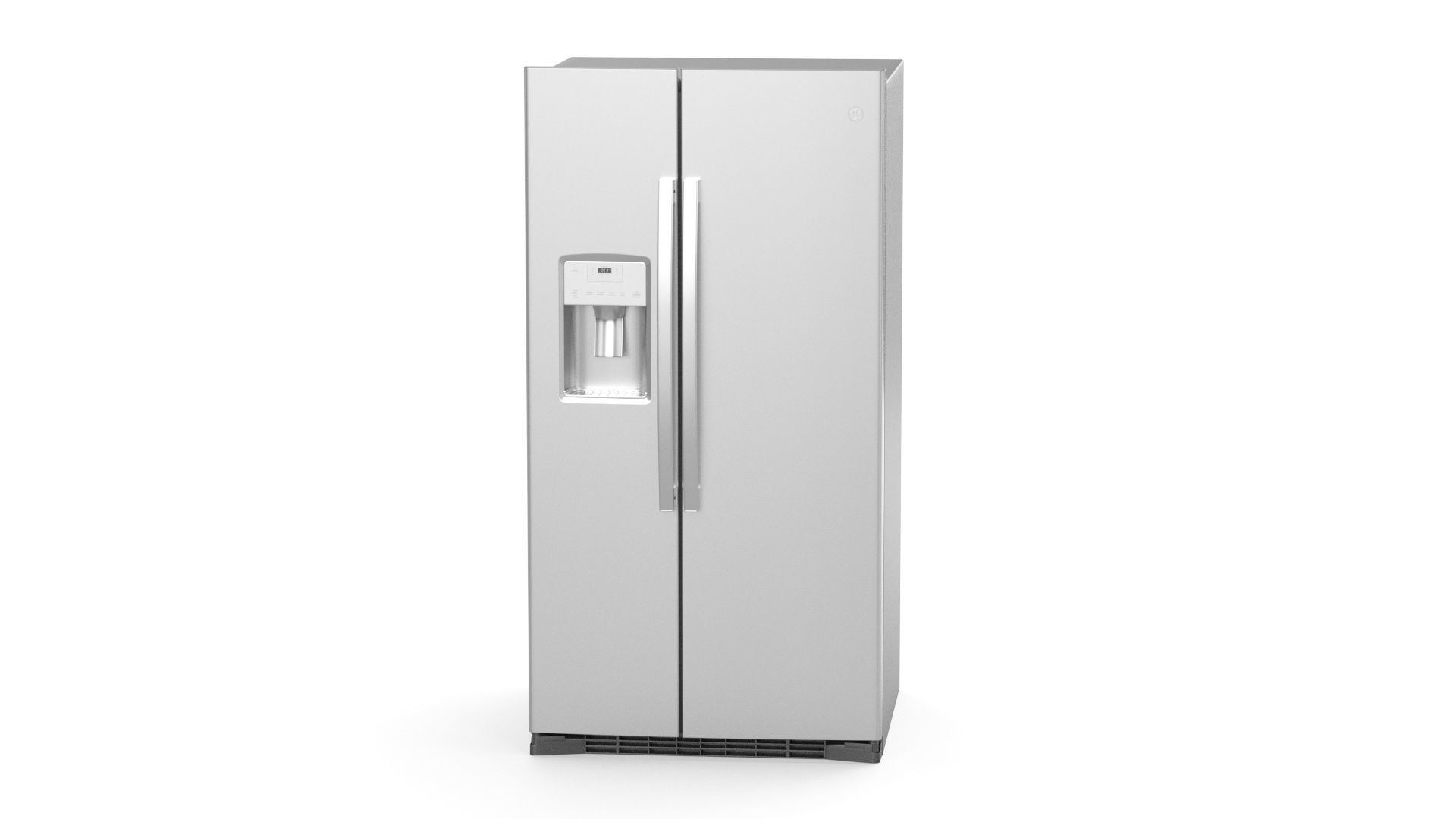 GE Side by Side Refrigerator GSS25IYNFS 3D model CGTrader