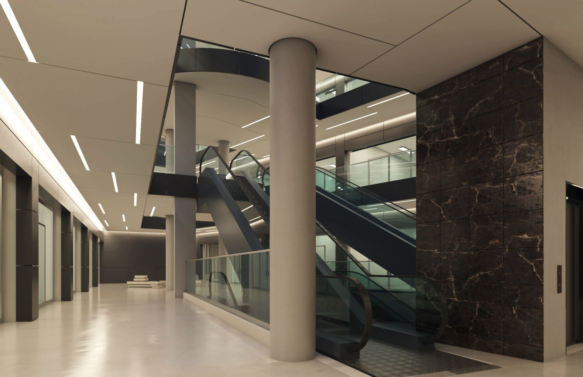 Exterior and interior scene 3D model 3D model | CGTrader