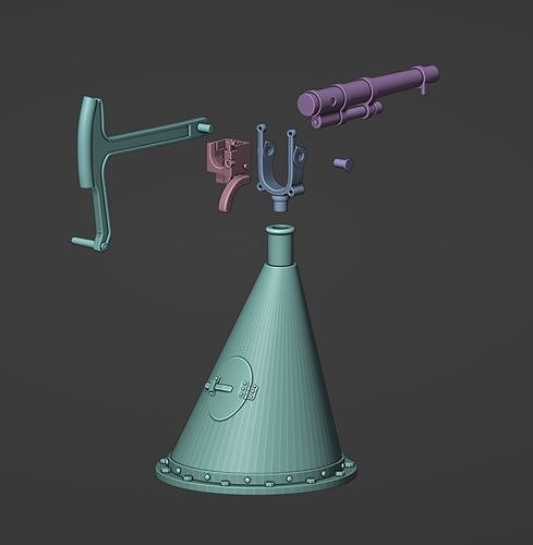 hotchkiss-naval-artillery-35-scale-3d-model-3d-printable-cgtrader