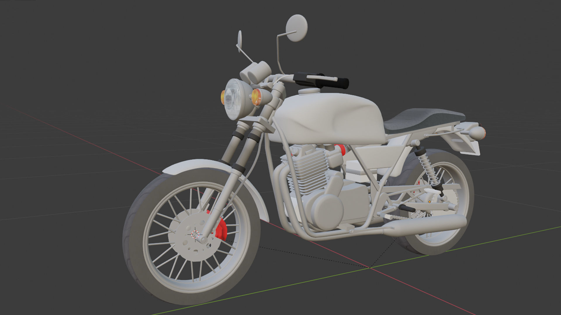 Classic Motorcycle Collection 3D model CGTrader