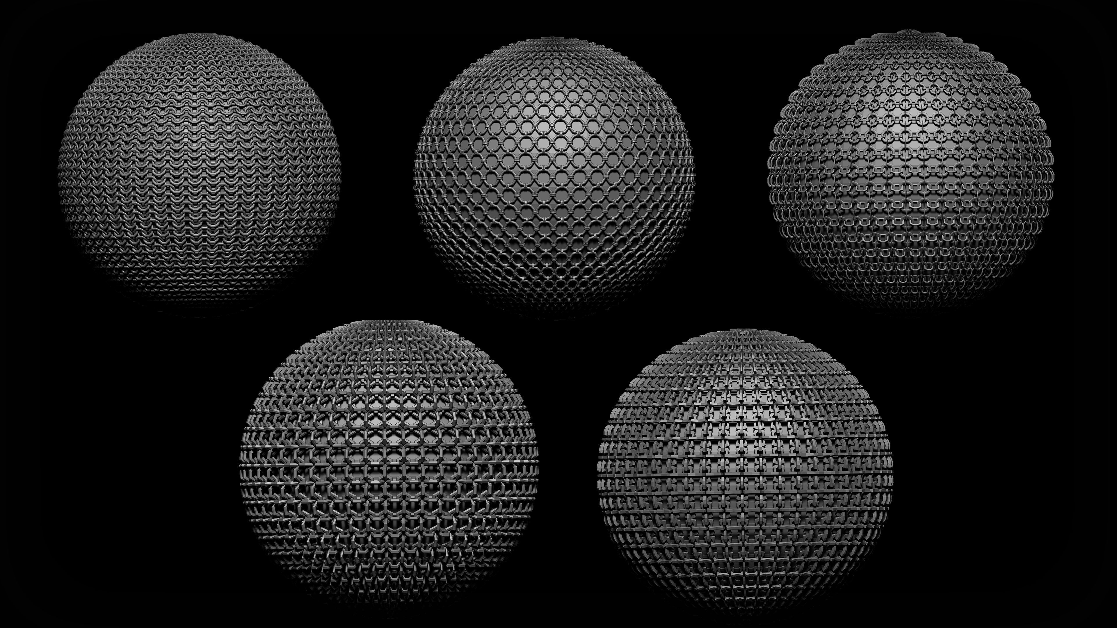 Zbrush 45 Scale Nanomesh Meshes Texture CGTrader