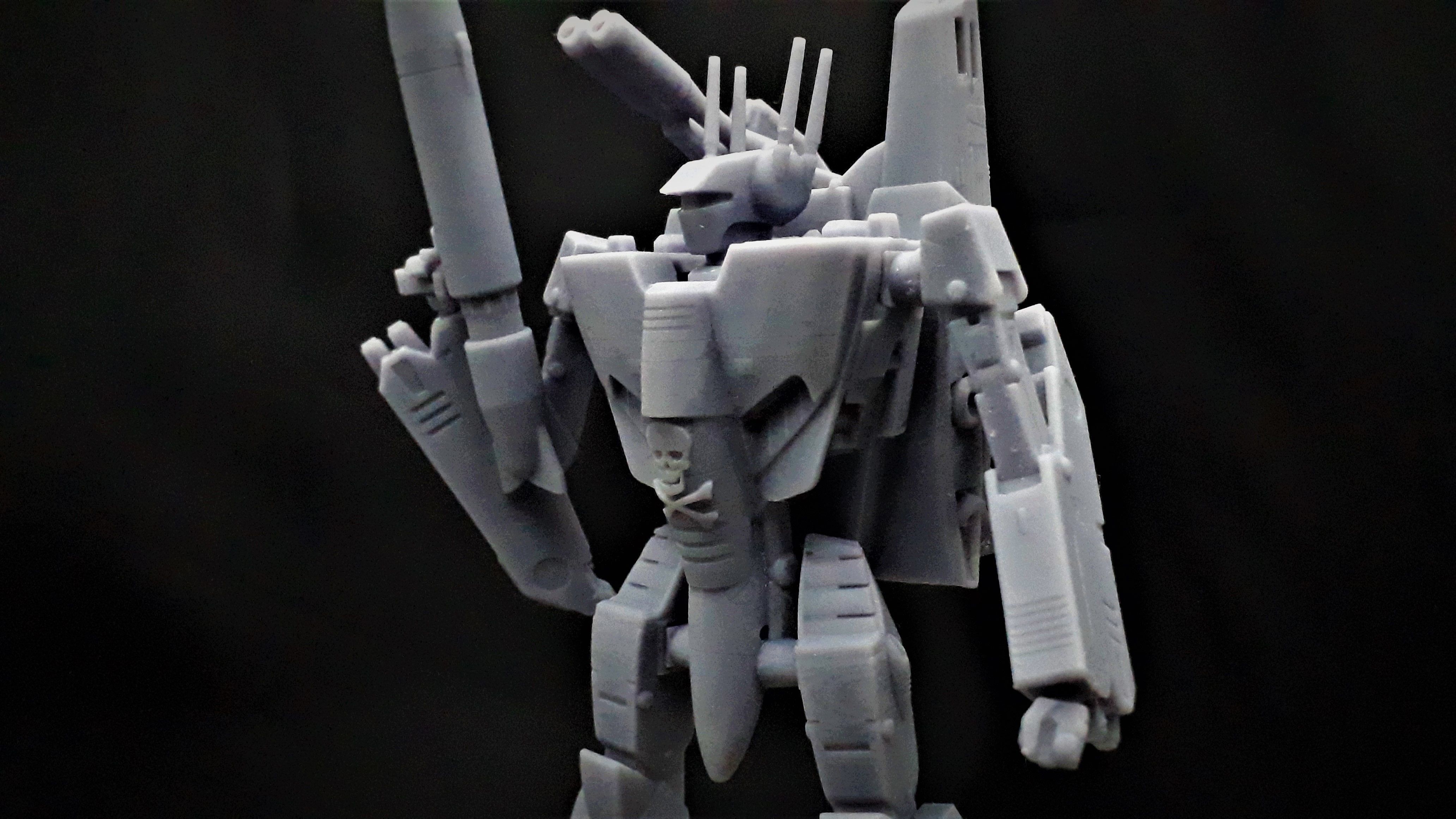 BATTROID VF-1S MACROSS ROBOTECH STATIC FIGURE 3D model 3D printable ...