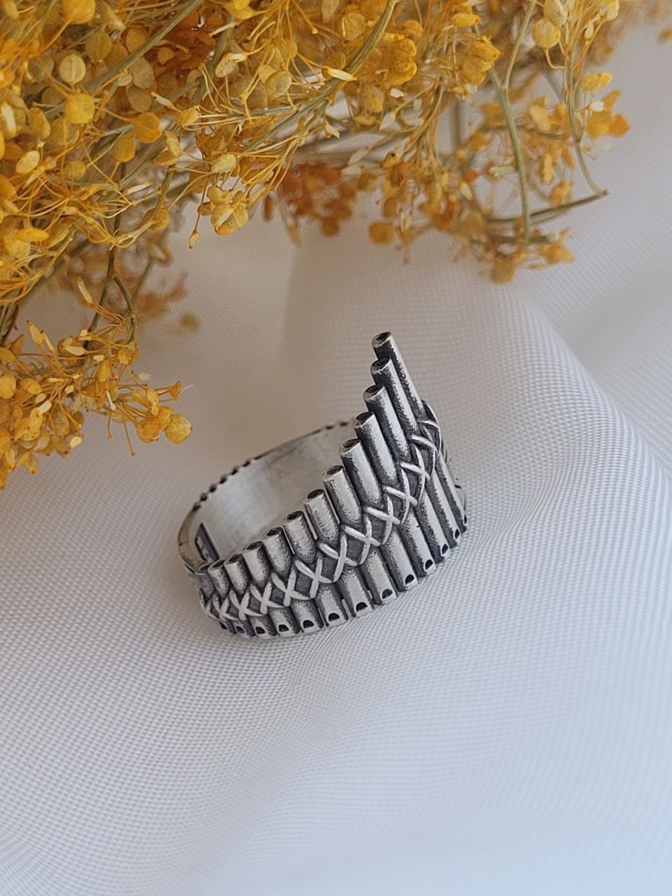 Pan Flute Ring 3D model 3D printable CGTrader