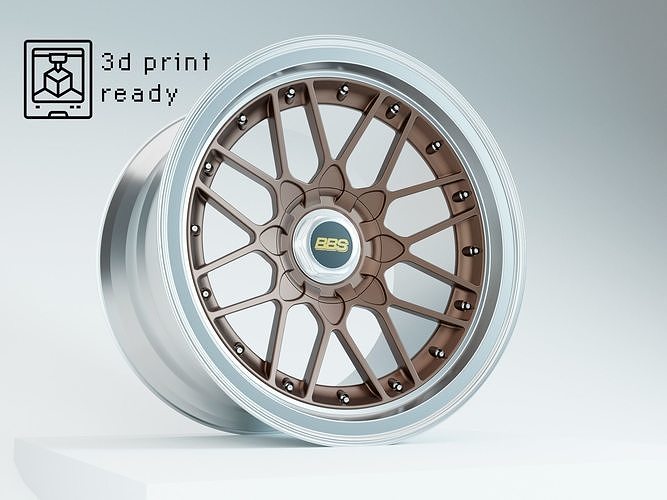BBS rs2 3D model | CGTrader