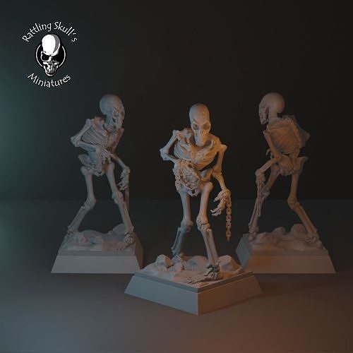 Skeleton free 3D model 3D printable | CGTrader