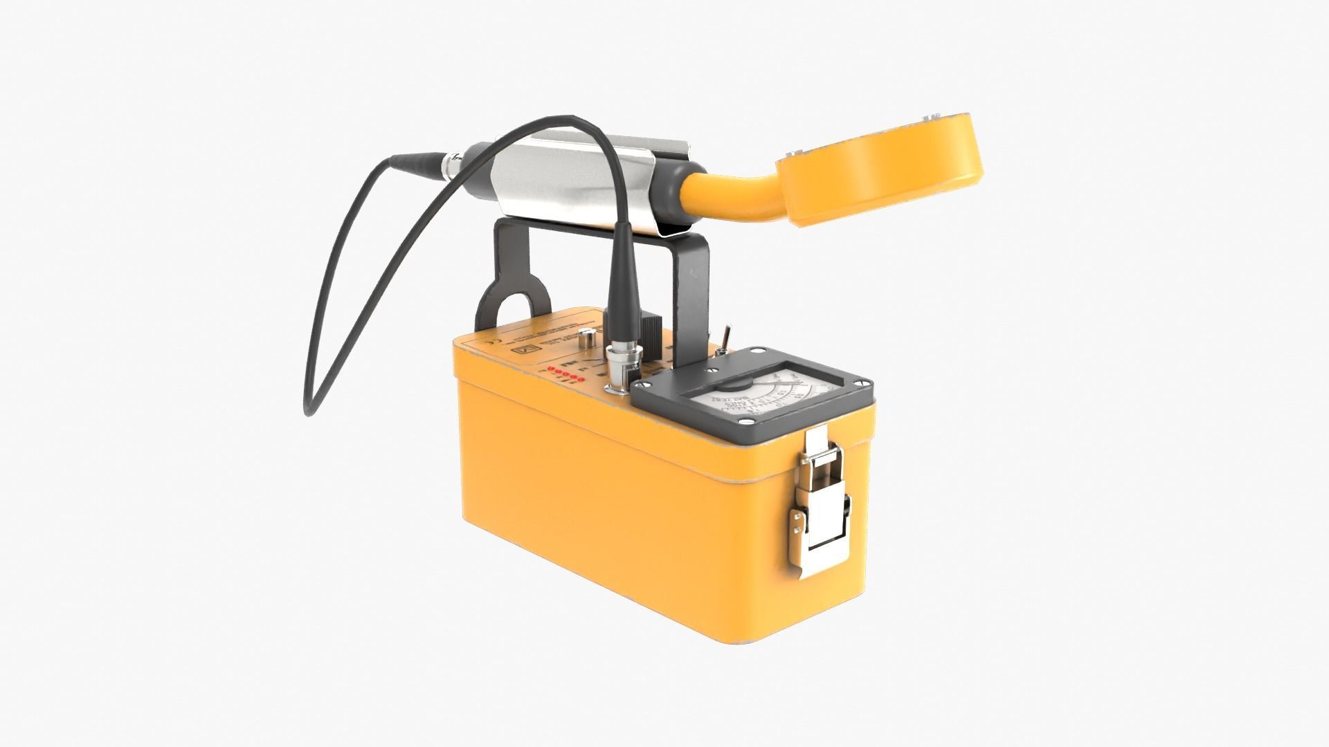 3D model Radiation Survey Meter VR / AR / lowpoly CGTrader
