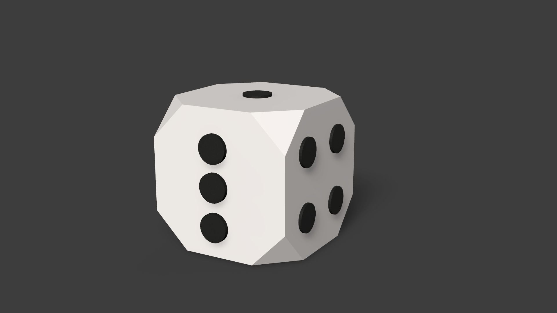 3D model Six Sided Die VR / AR / low-poly | CGTrader