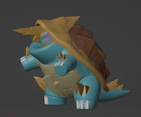 Drednaw Gigantamax 3D model 3D printable | CGTrader