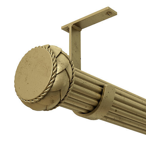 3D model Select drapery hardware Jbracket VR / AR / lowpoly CGTrader