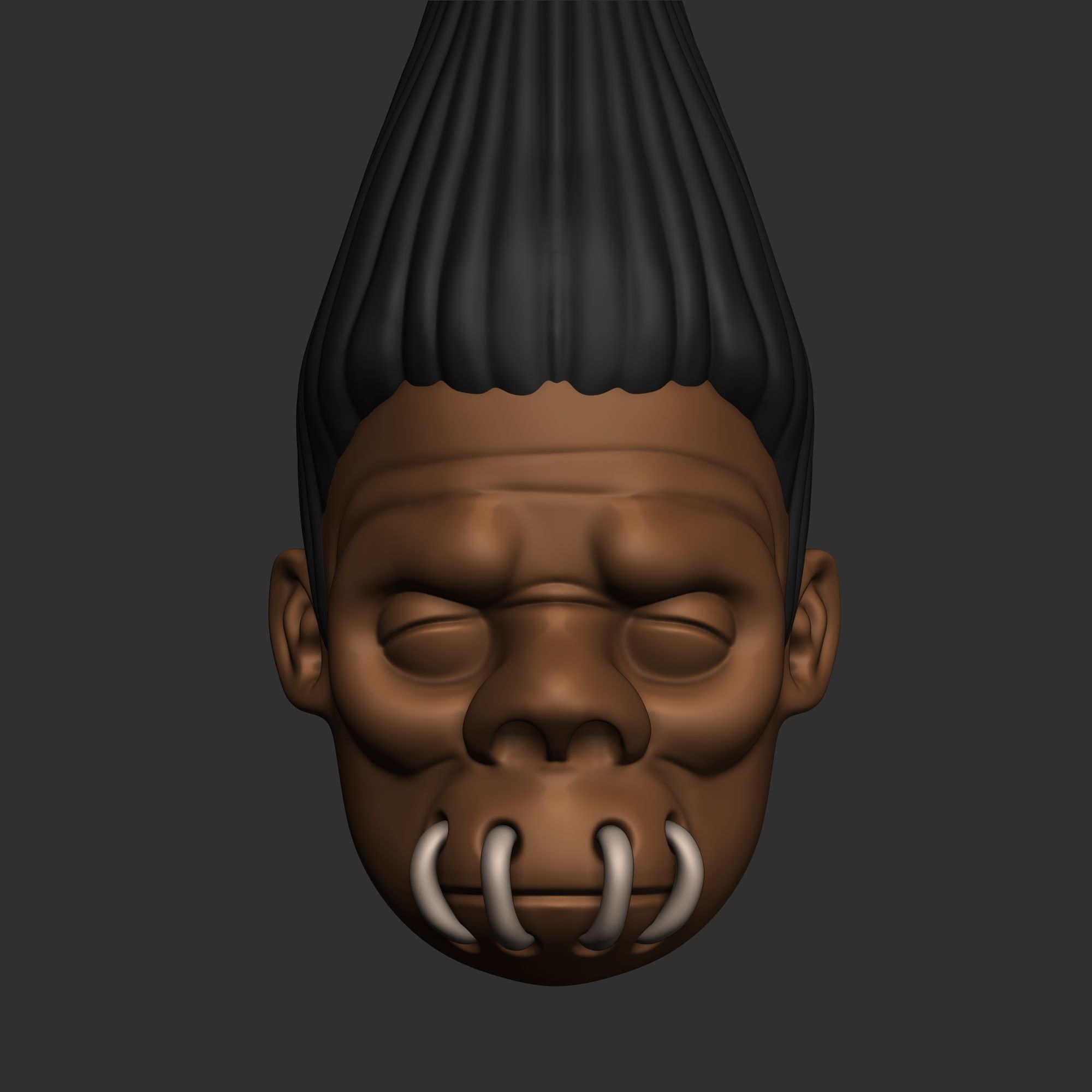 Shrunken Head 3D model 3D printable | CGTrader