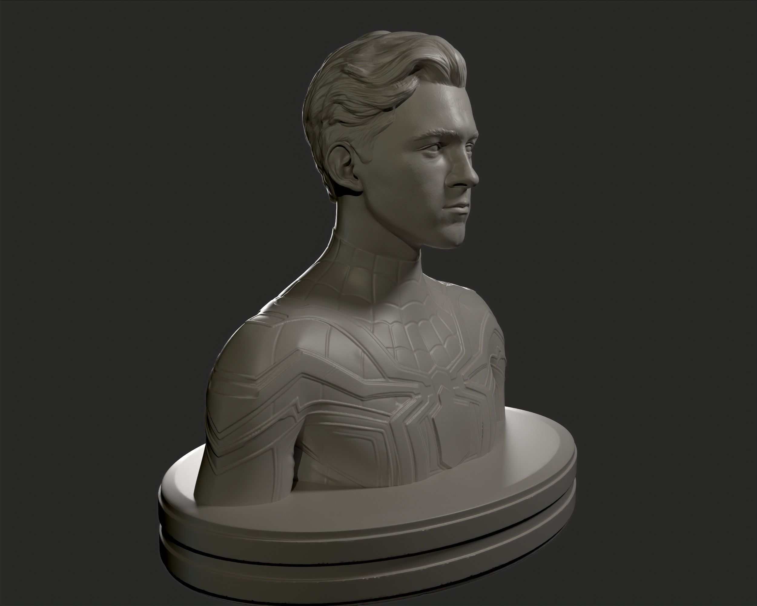 Spider man - Tom Holland 3D model 3D printable | CGTrader