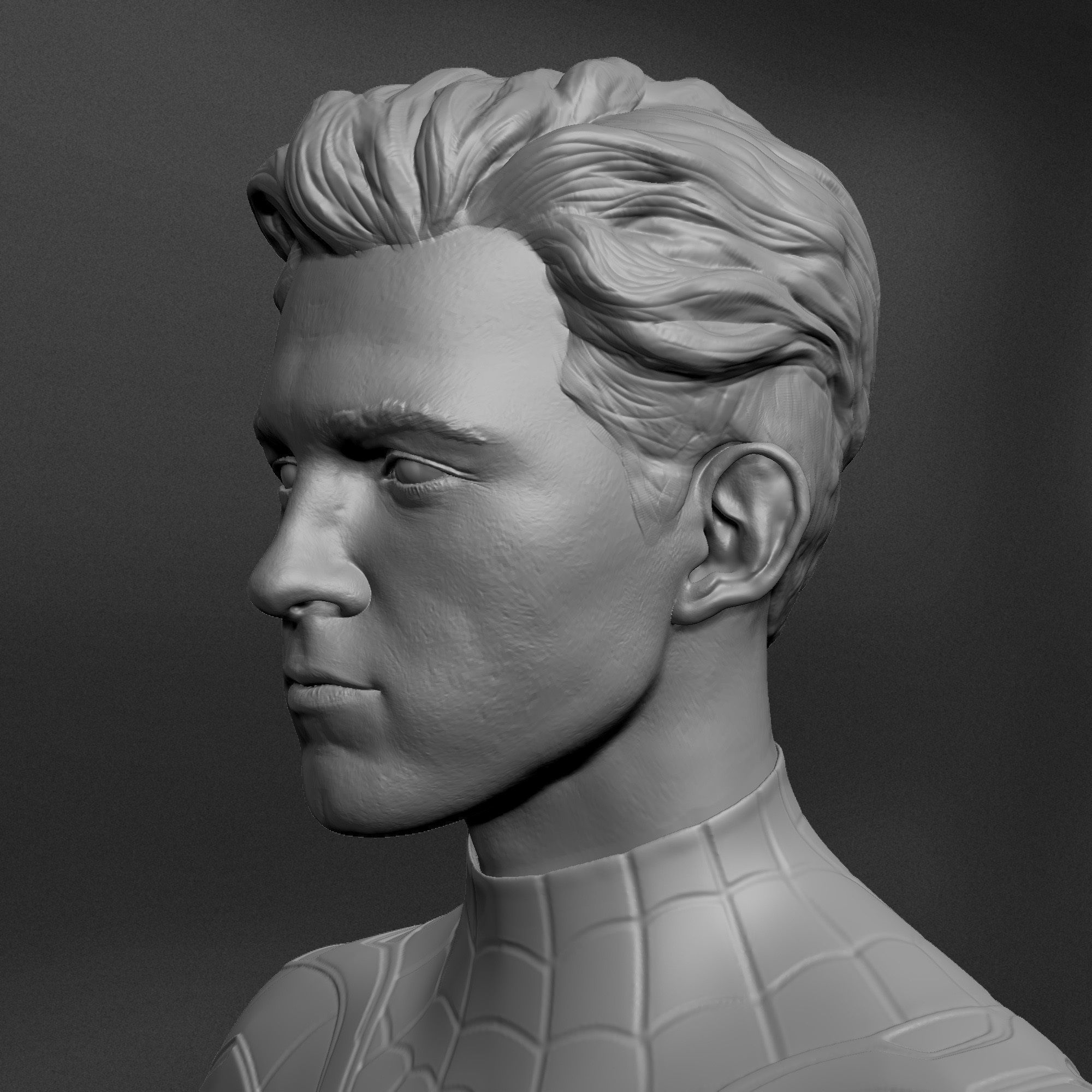 Spider man - Tom Holland 3D model 3D printable | CGTrader