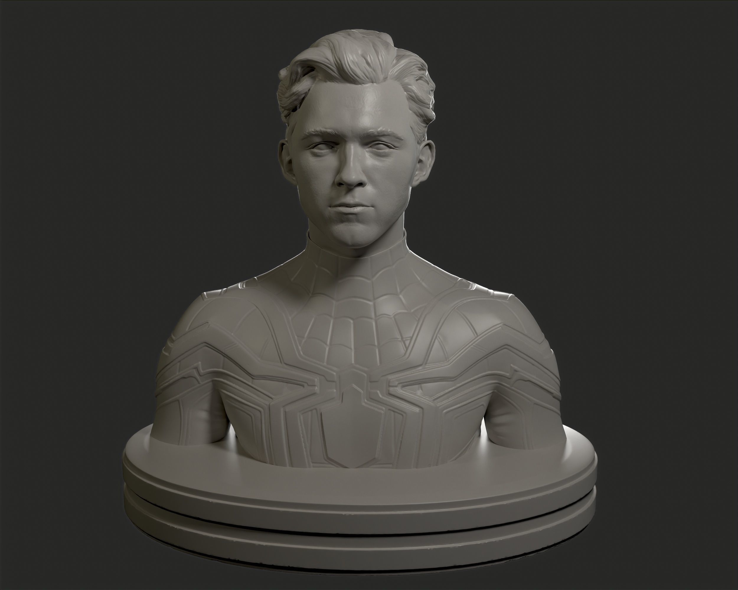 Spider man - Tom Holland 3D model 3D printable | CGTrader