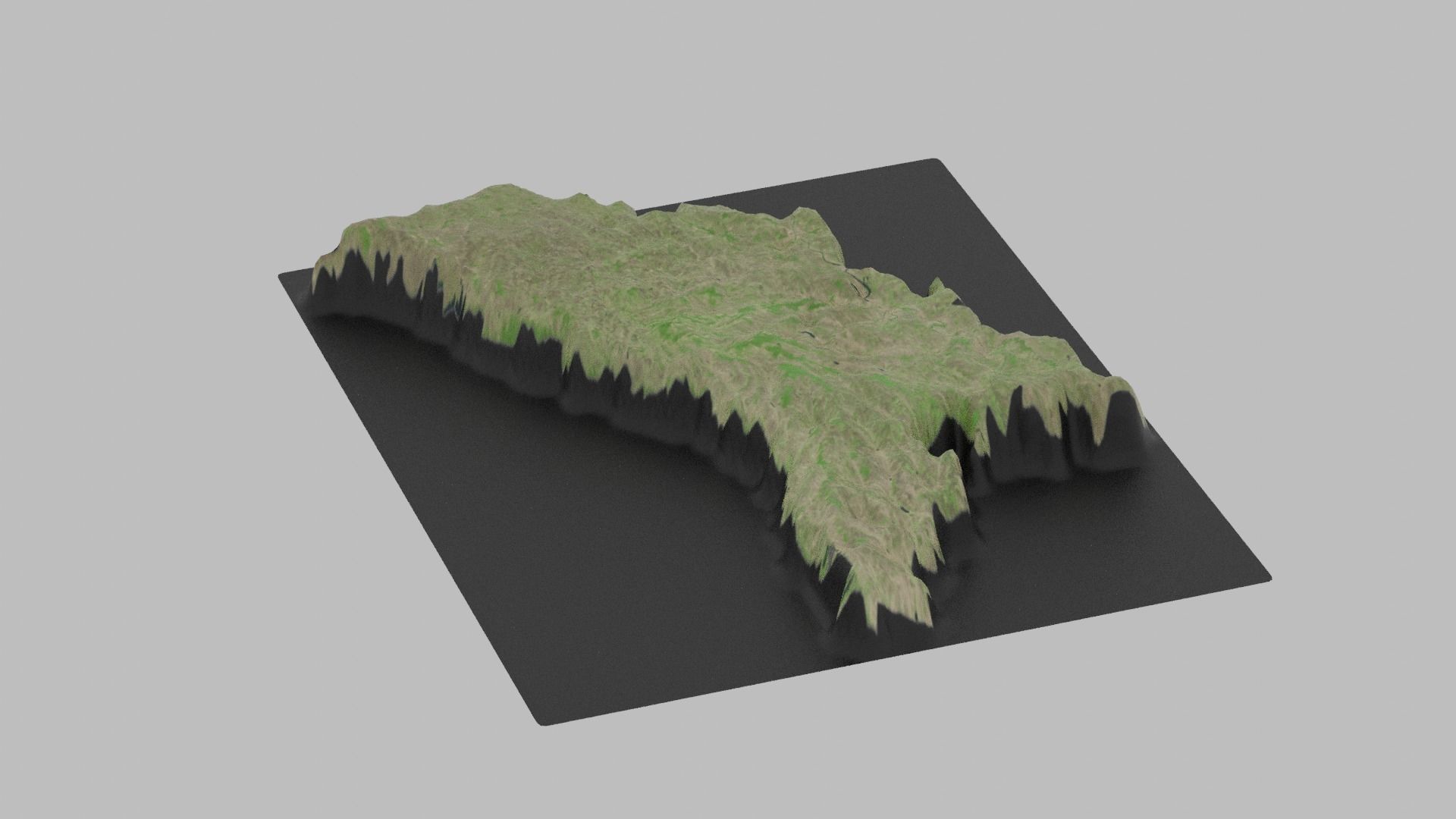 3D model Moldova Map Country VR / AR / low-poly | CGTrader