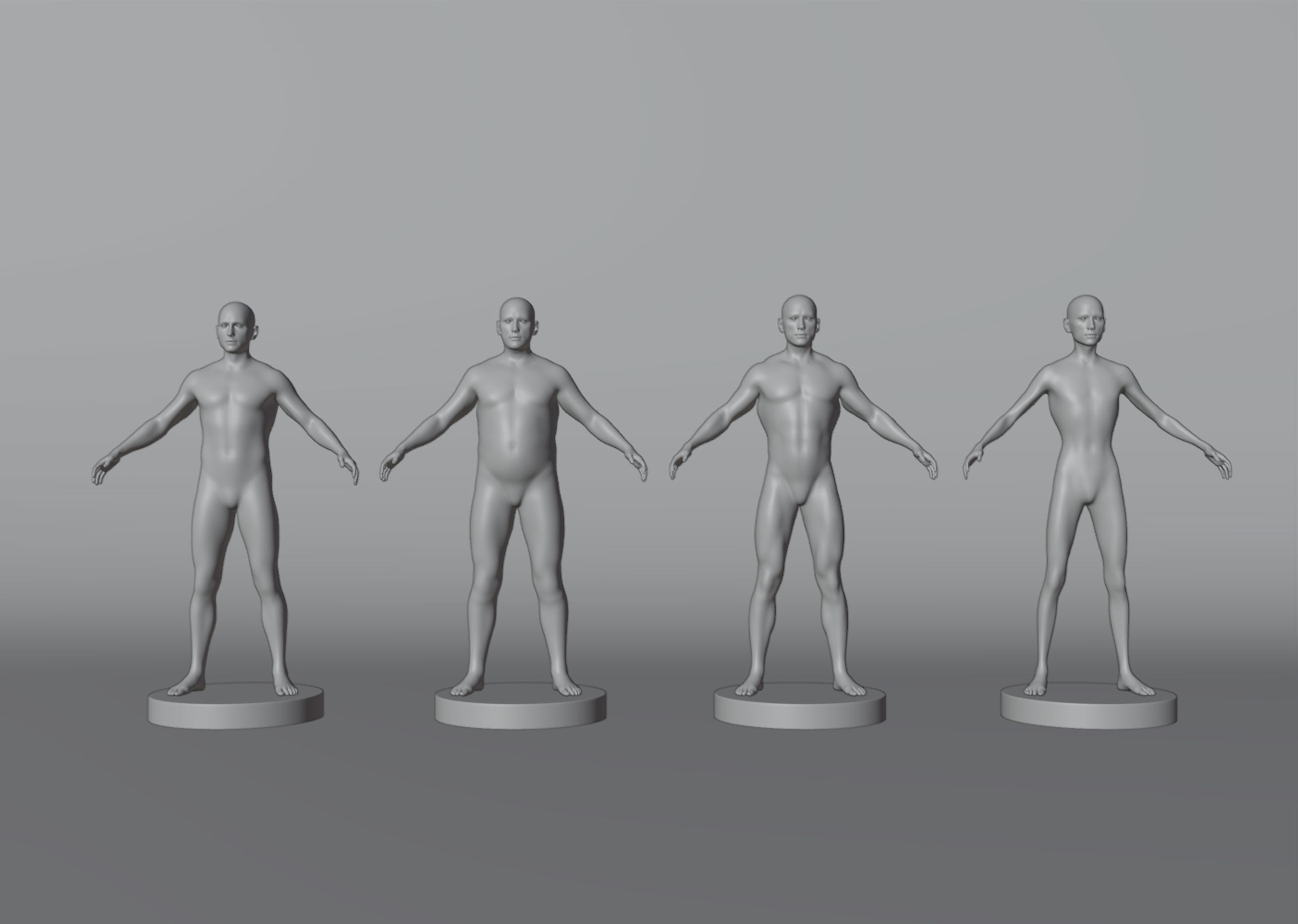 Human Body Pack Basic 3D Model 3D model | CGTrader