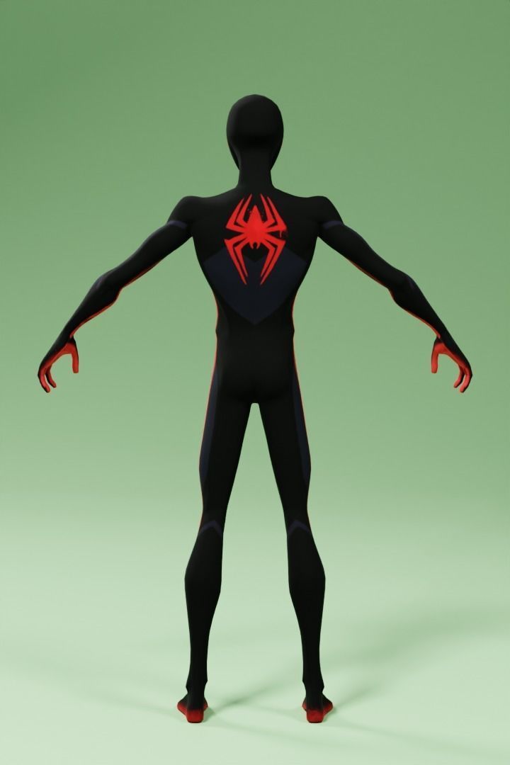 3d Model Spider Man Miles Morals Vr Ar Low Poly Cgtrader 3d Model Spider Man Miles Morals Vr Ar Low Poly Cgtrader