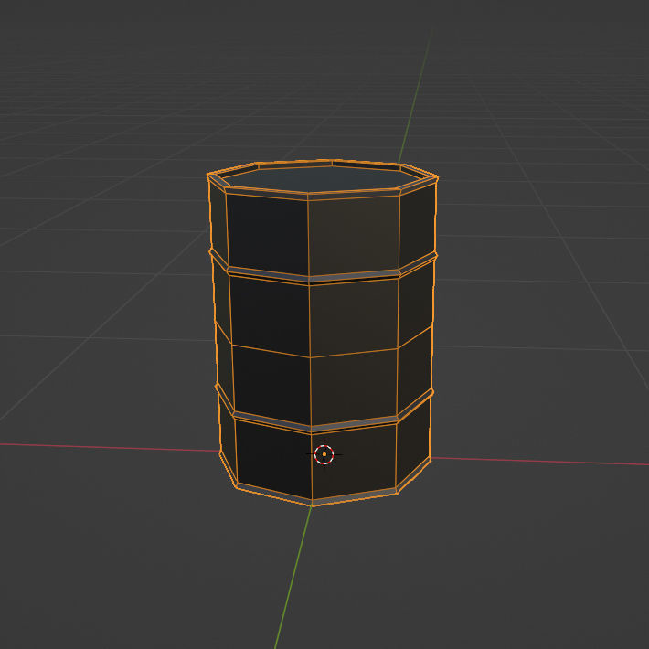LowPoly Barrels Pack Game Ready Asset free VR / AR / low-poly 3D model ...