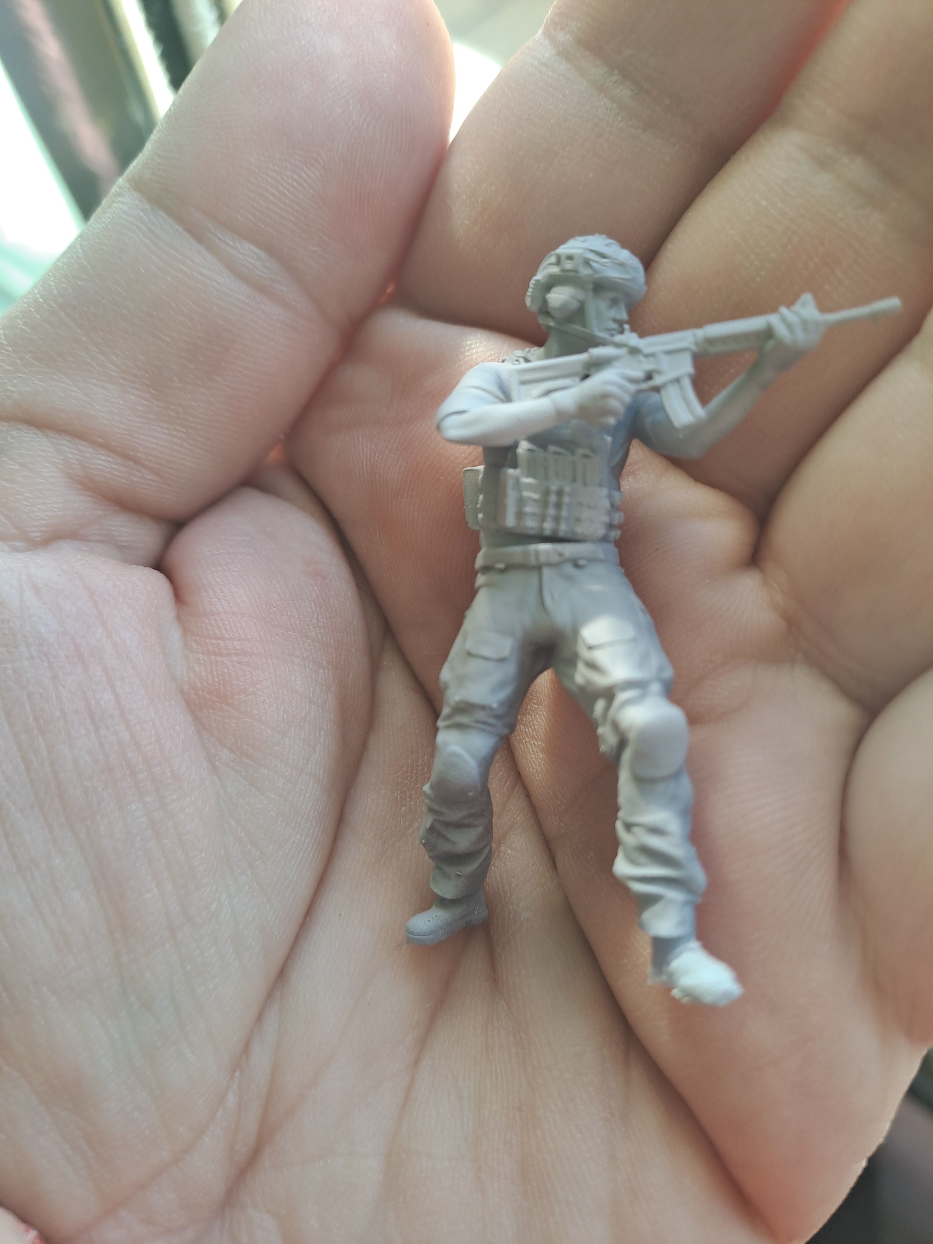modern american soldier special forces seals V6 3D model 3D printable ...