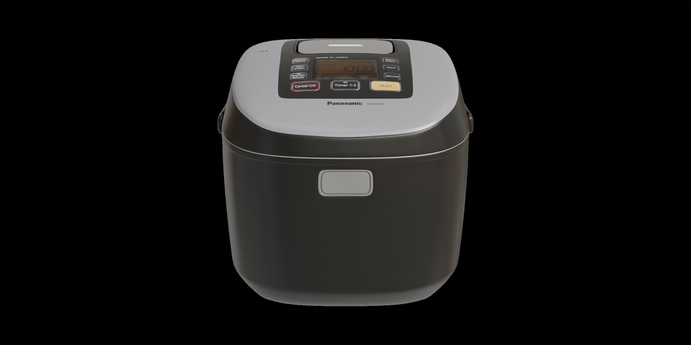 Modern Black Rice Cooker 3D model | CGTrader