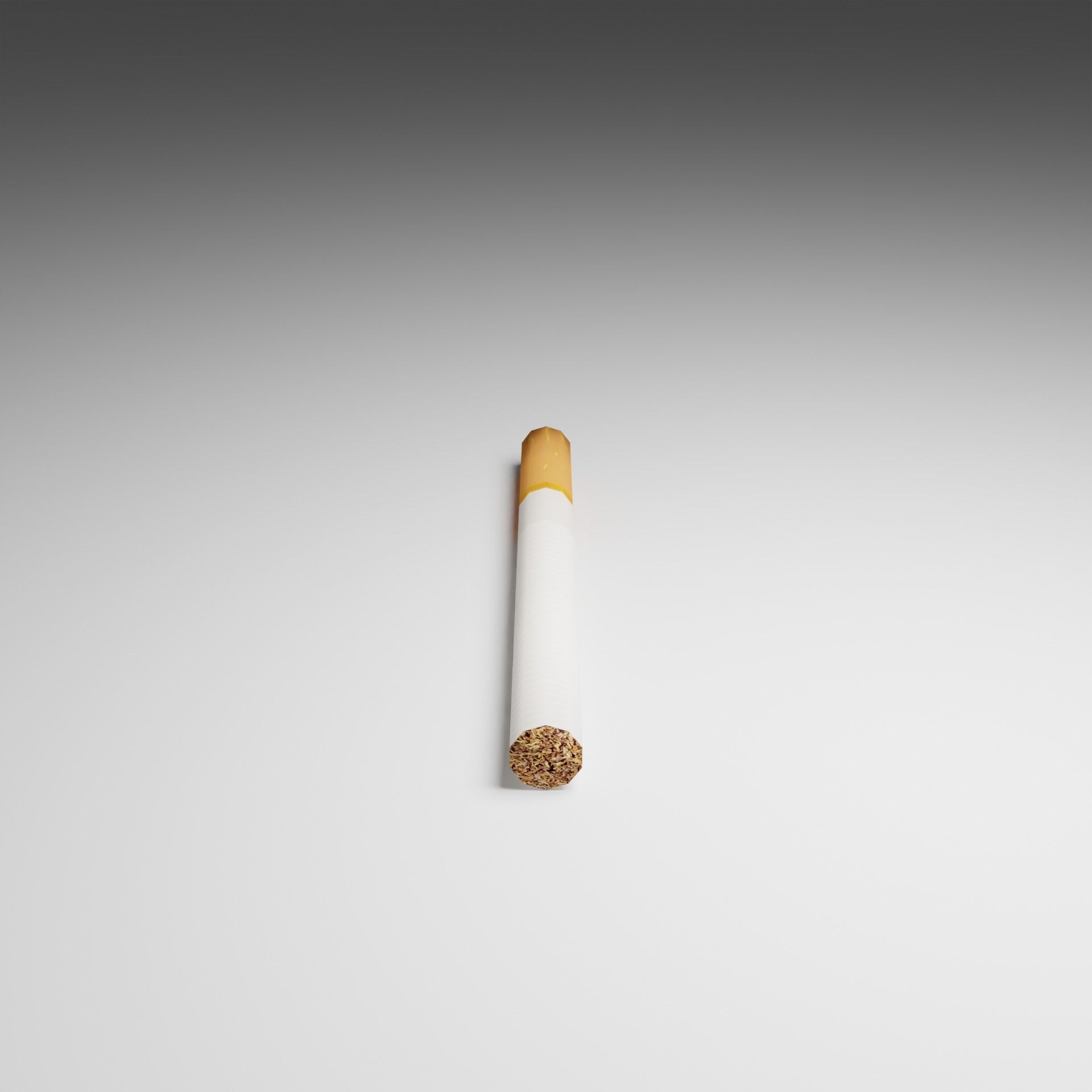 3D model Single Cigarette VR / AR / low-poly | CGTrader