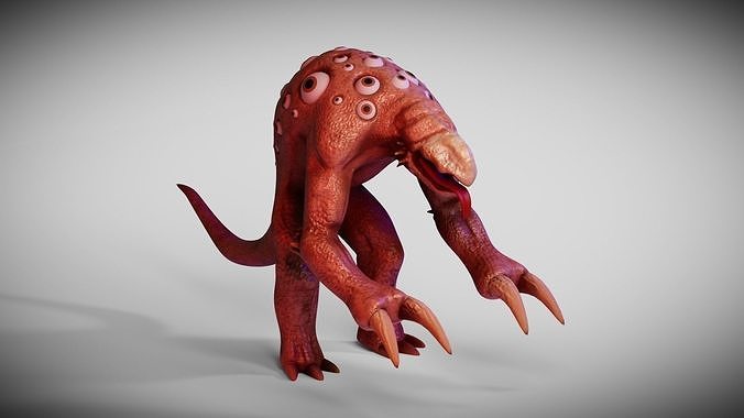 3D model Mutant - Character VR / AR / low-poly | CGTrader