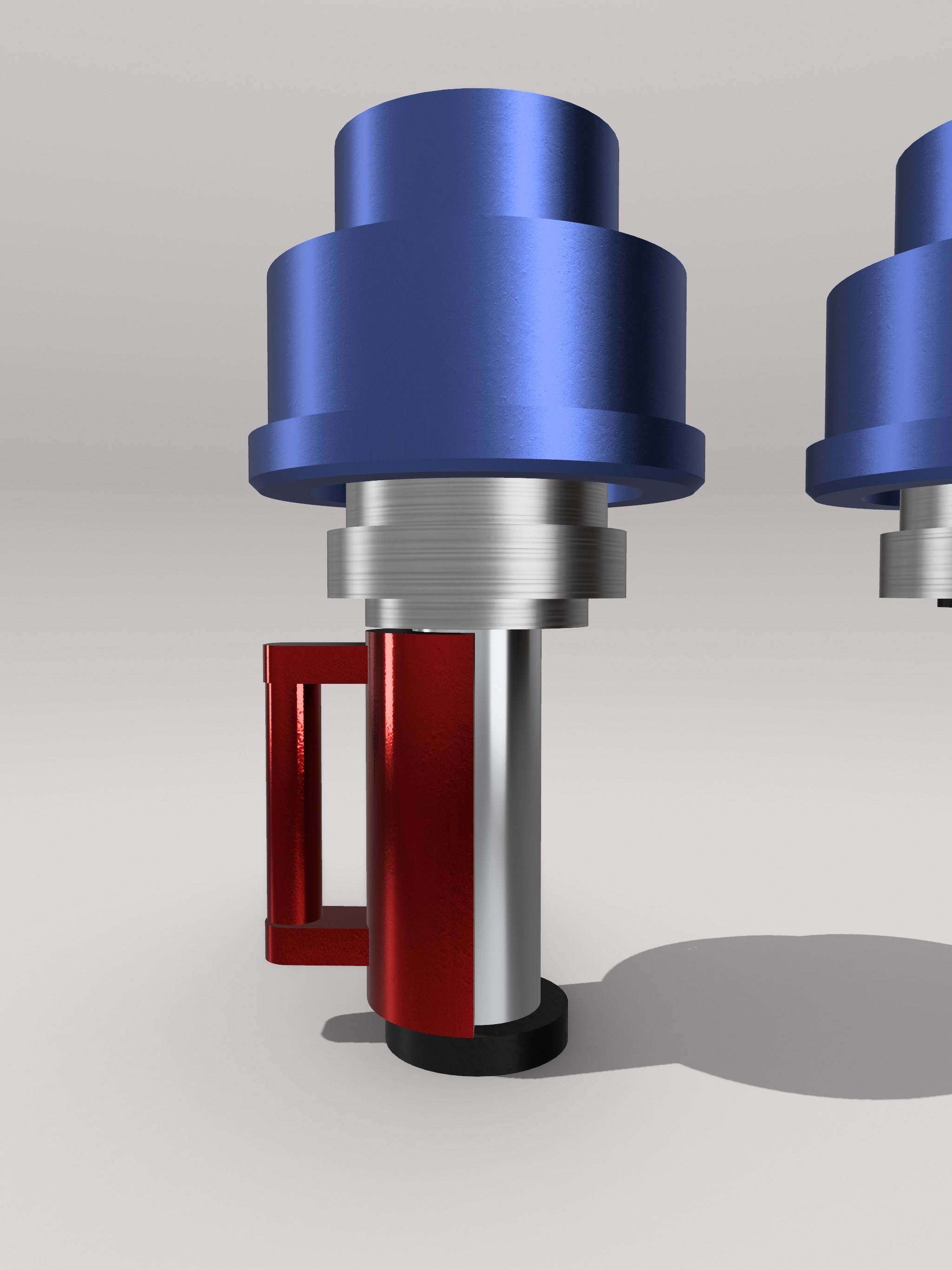 Race Car Air Jacks set 3D model 3D printable CGTrader
