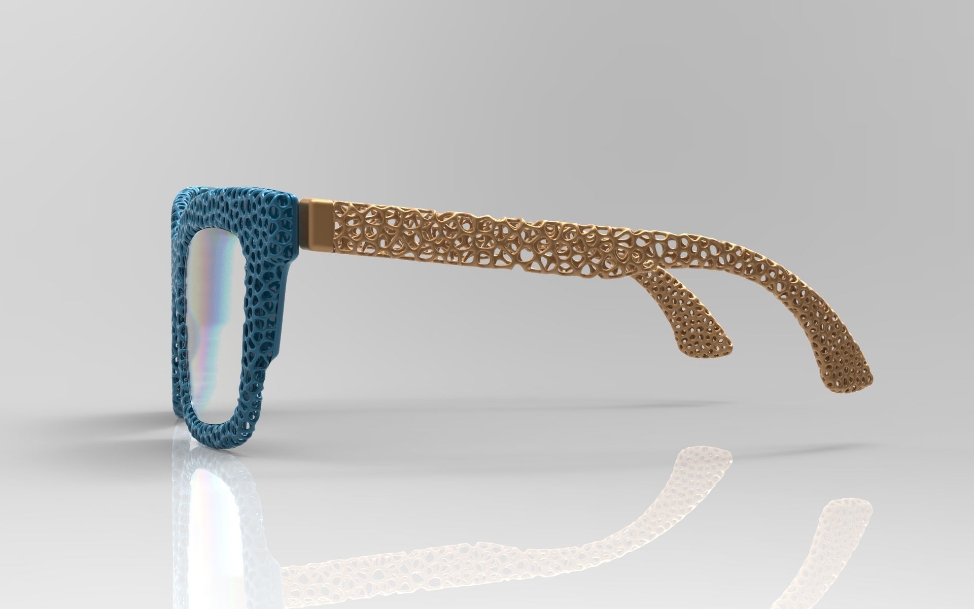3d print glasses 3D model 3D printable CGTrader