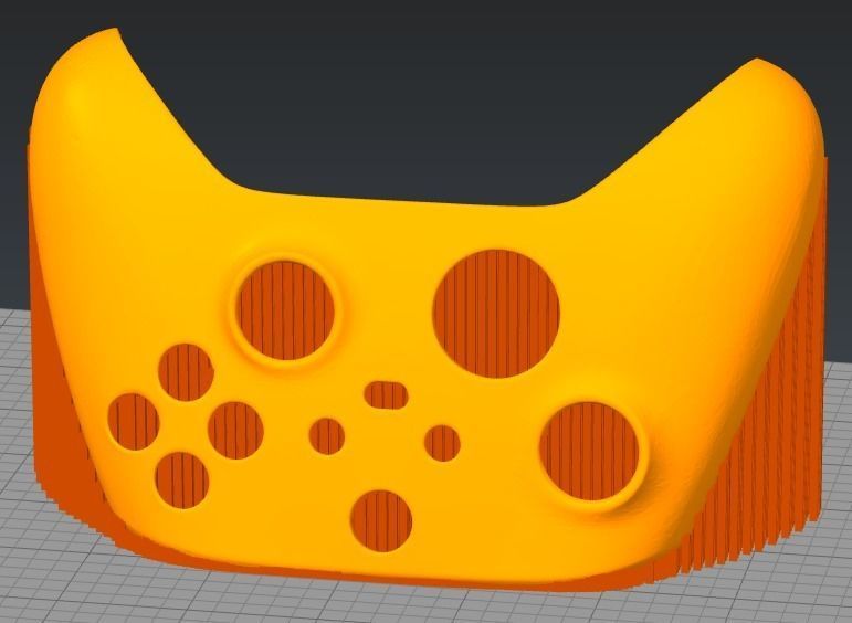 Xbox Series X or S Wireless Controller Faceplate 3D model 3D printable ...