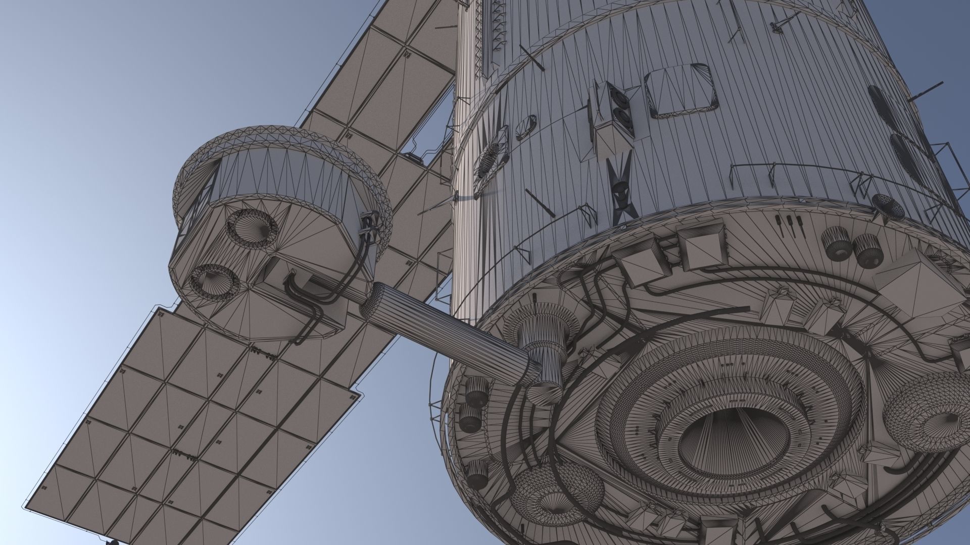 space station space module 3D model | CGTrader