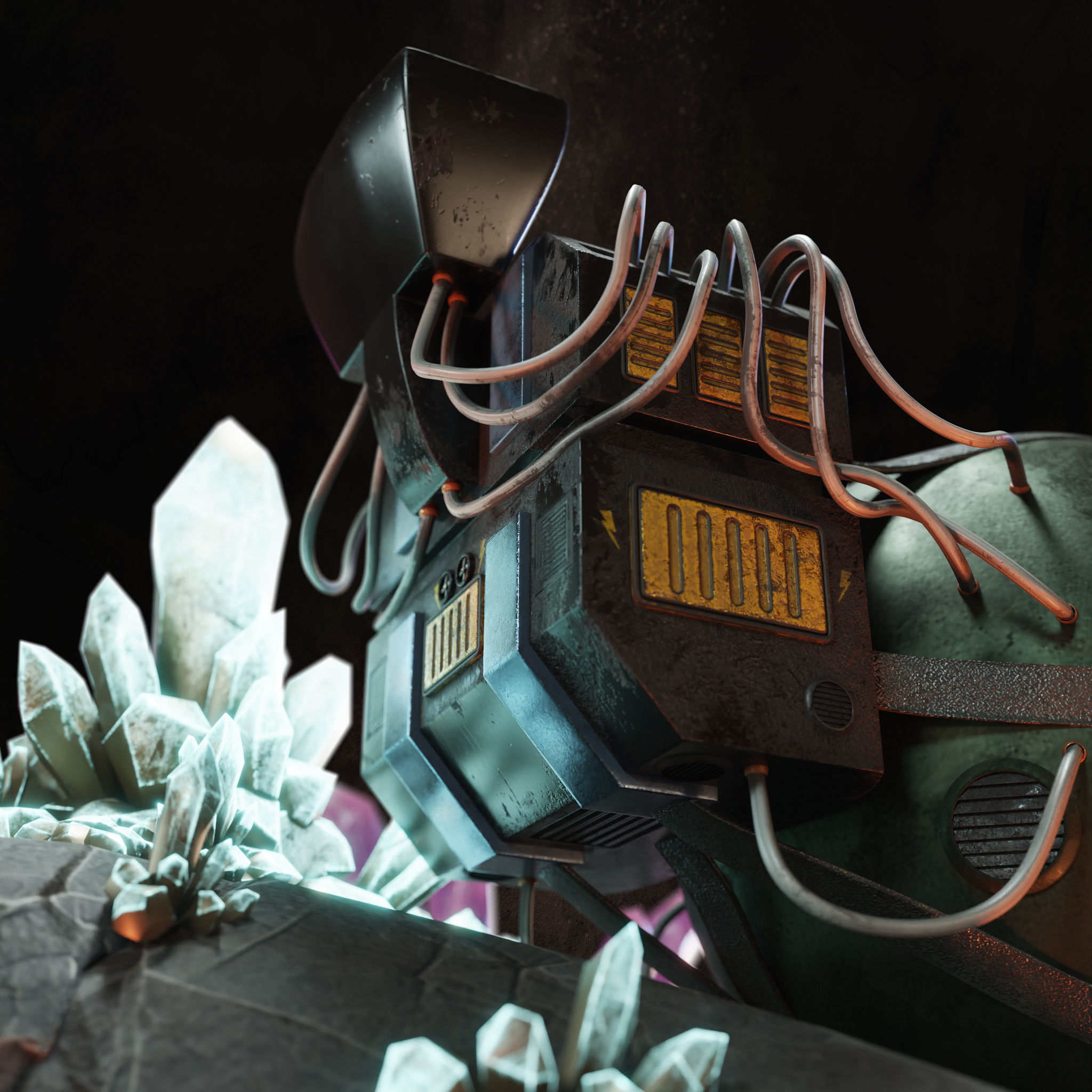 Mining Mech 3D model | CGTrader