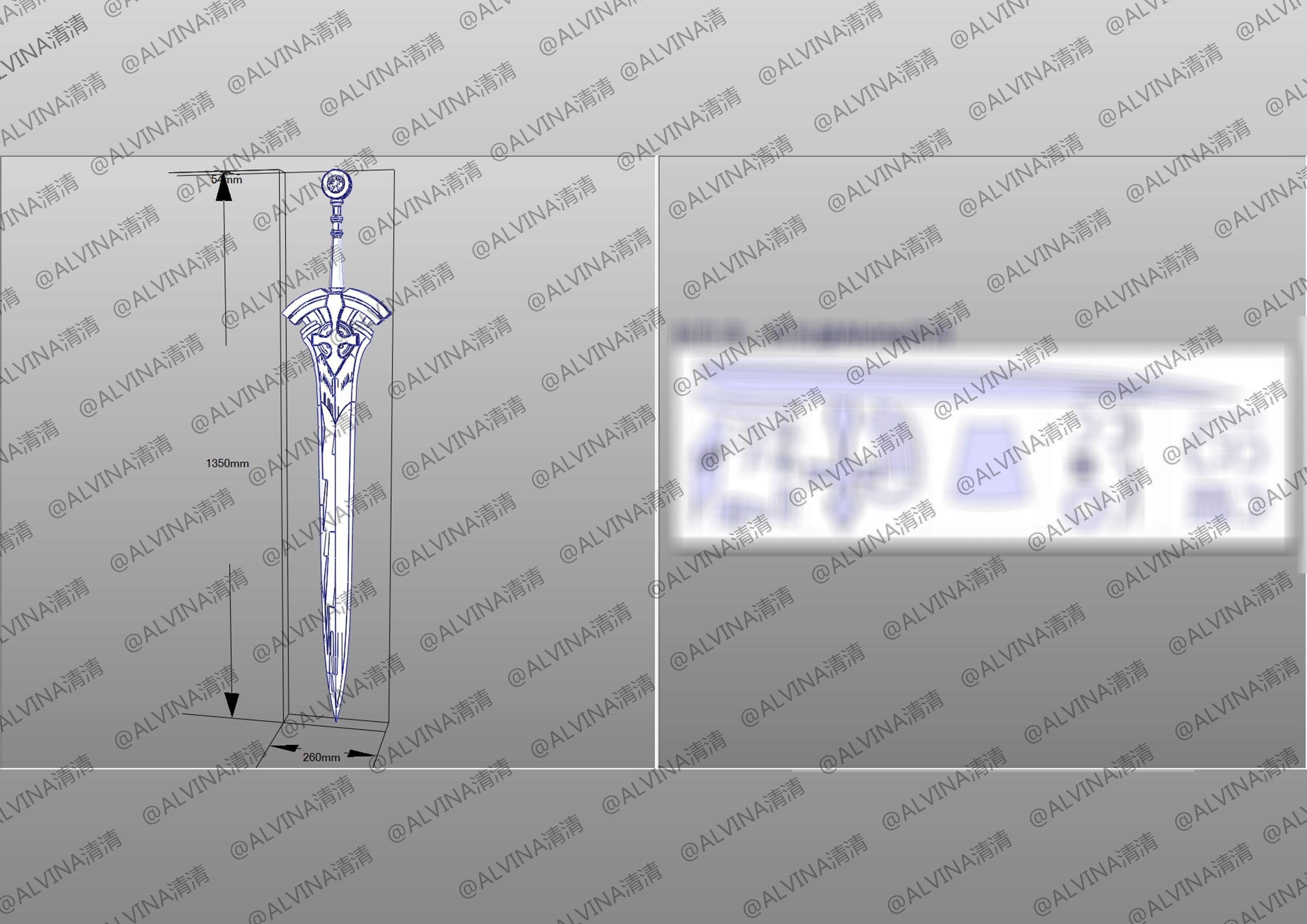 3D model Fate Mordred Pepakura Full VR / AR / low-poly | CGTrader