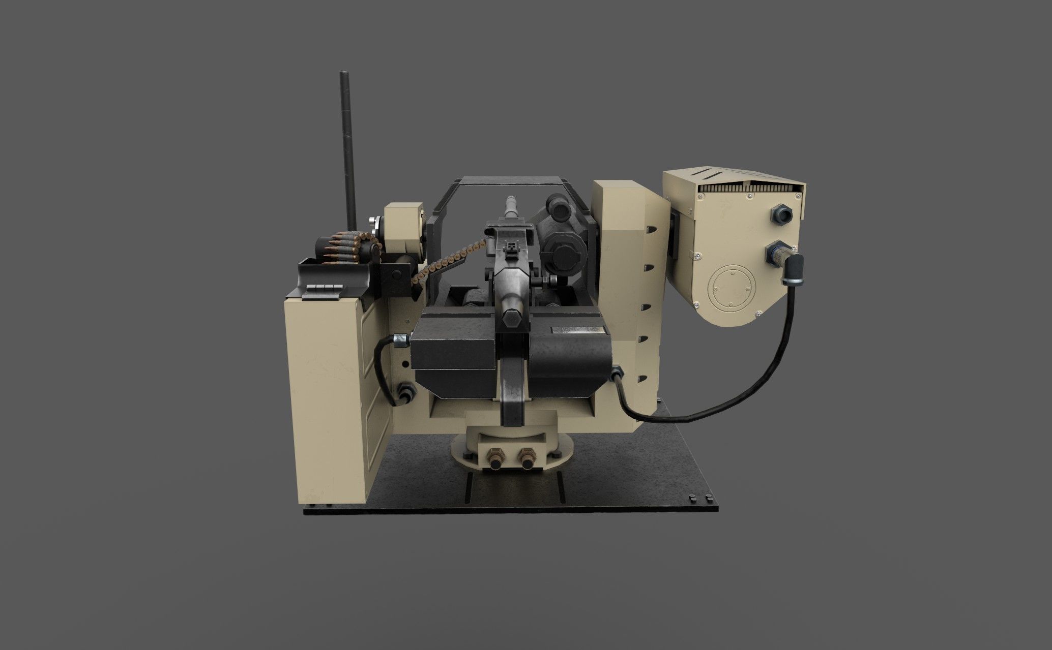 3D model Pitbull RWS VR / AR / low-poly | CGTrader