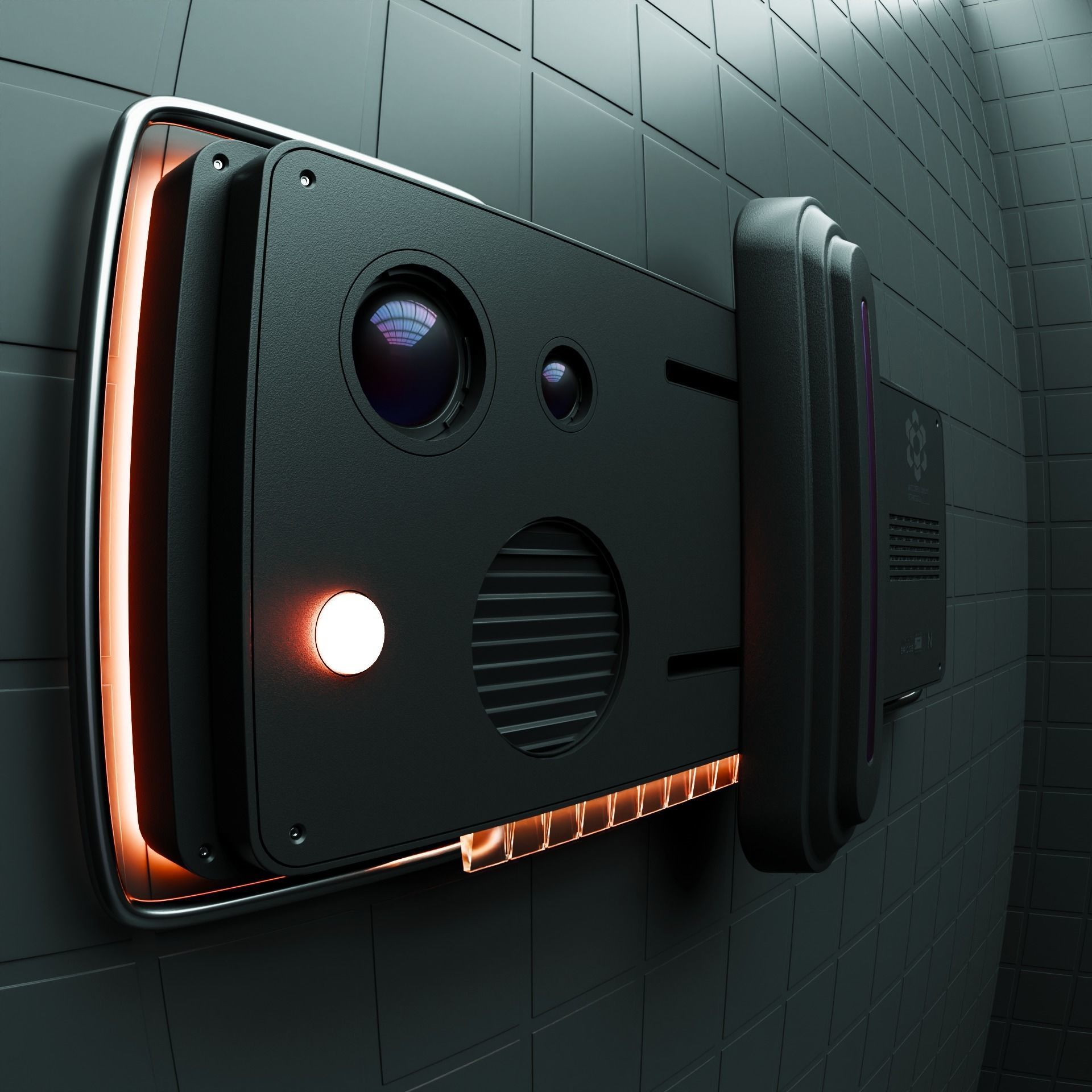 What Is The Baseline Test In Blade Runner 2049 Baseline test Blade Runner 2049 concept computer 3D model | CGTrader