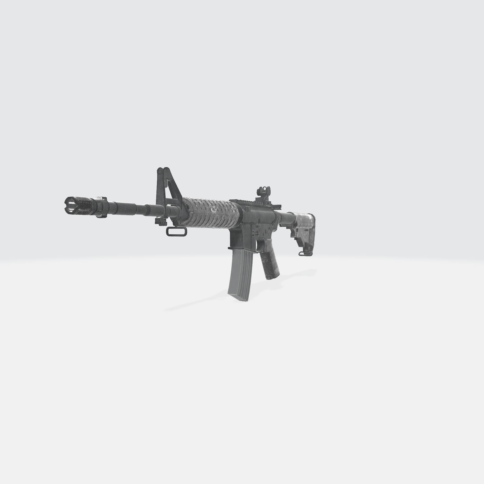 3D model Gun AR4 VR / AR / lowpoly CGTrader