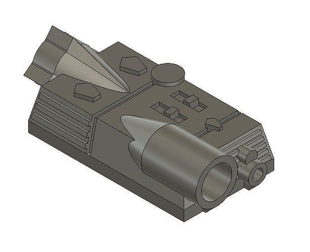 Transformers WFC Siege - Astrotrain - arm cannon thrusters 3D model 3D ...