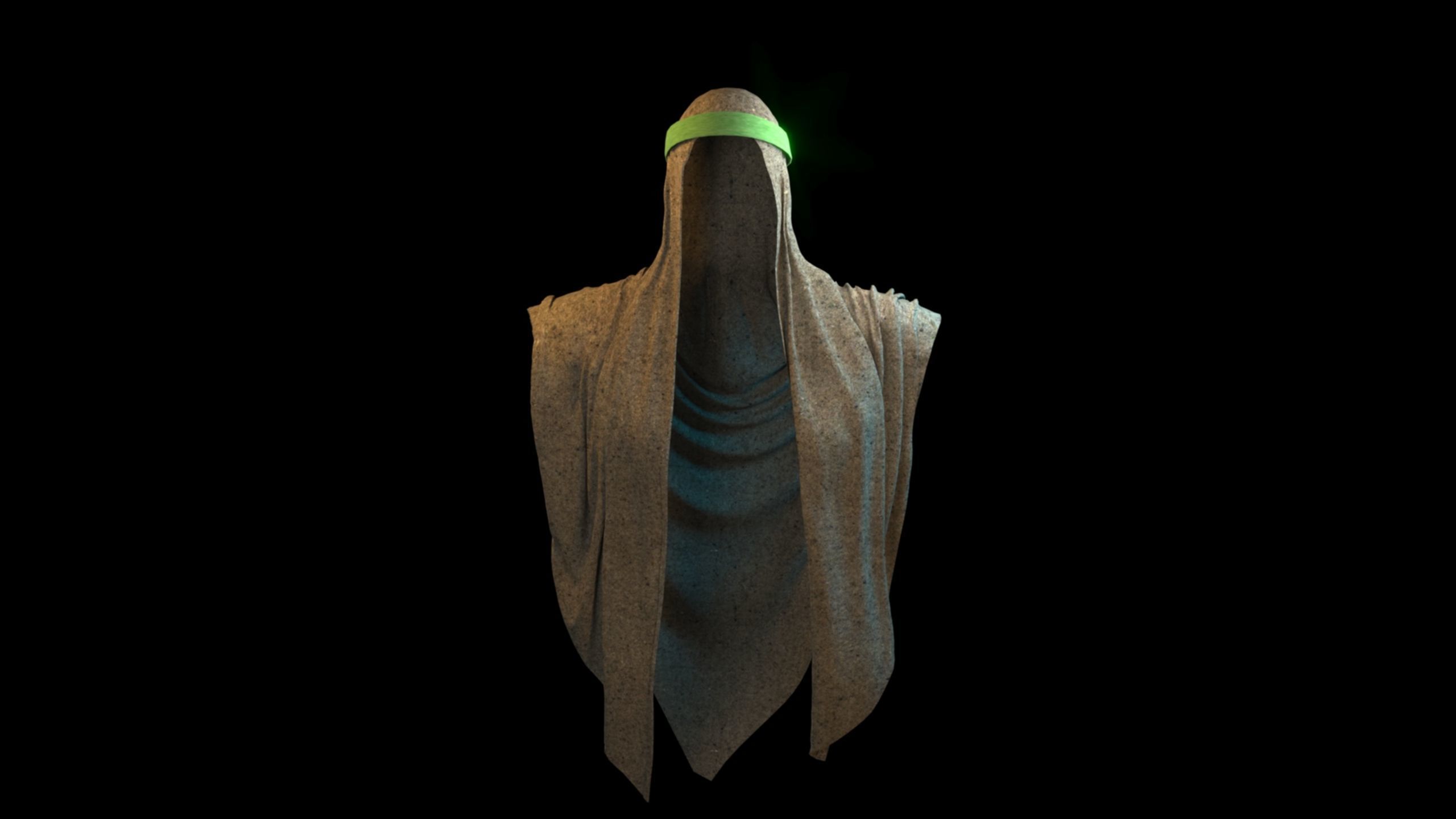 Arab Head Cover 3D model CGTrader