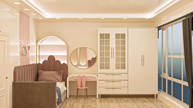 CHILDREN ROOM DESIGN 3D model 3D printable | CGTrader