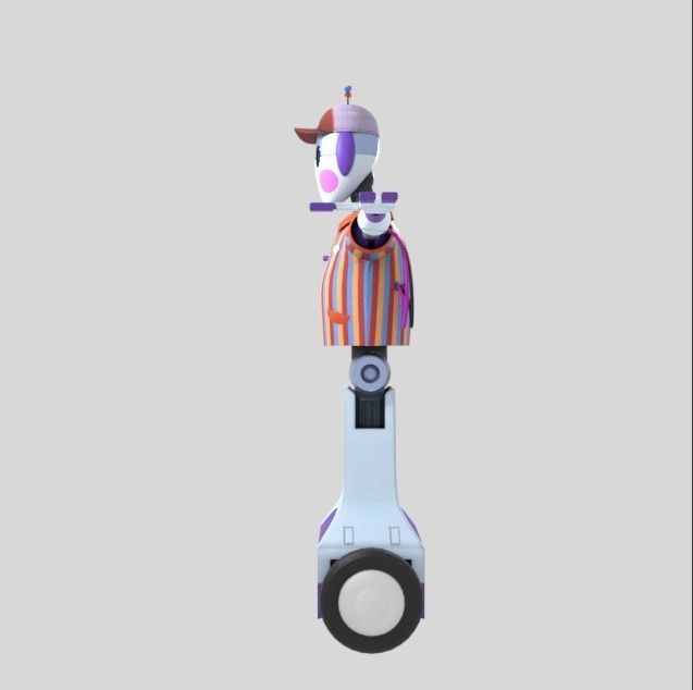 3D model Server Bot FNAF Security Breach VR / AR / lowpoly CGTrader