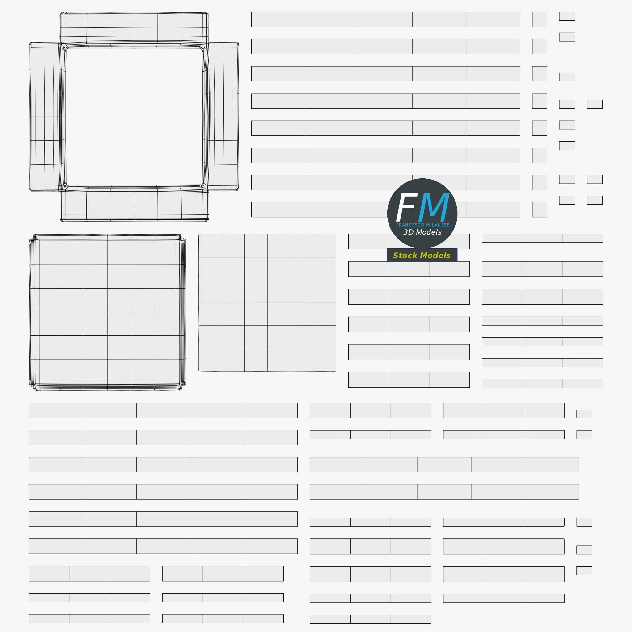 Tall bar stool 3D model CGTrader