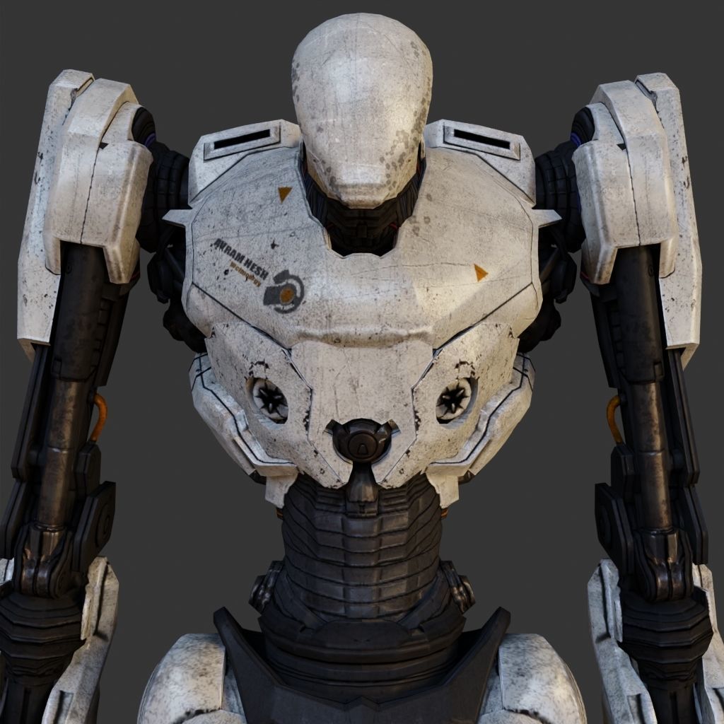3D model ZORN THE ROBOT VR / AR / low-poly | CGTrader