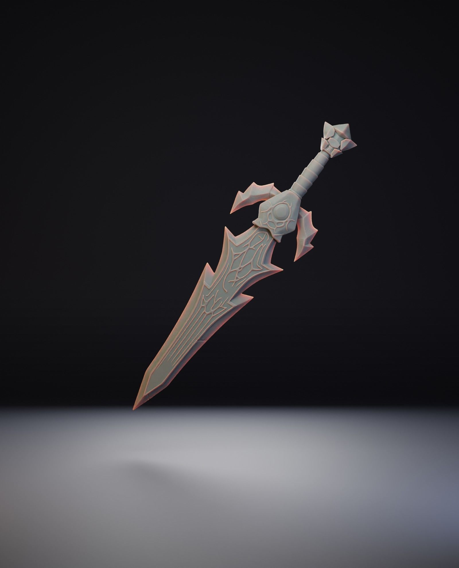 Blade of Infamy Sword - World of Warcraft 3D model 3D printable | CGTrader