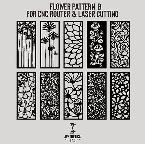 Laser Etching Patterns