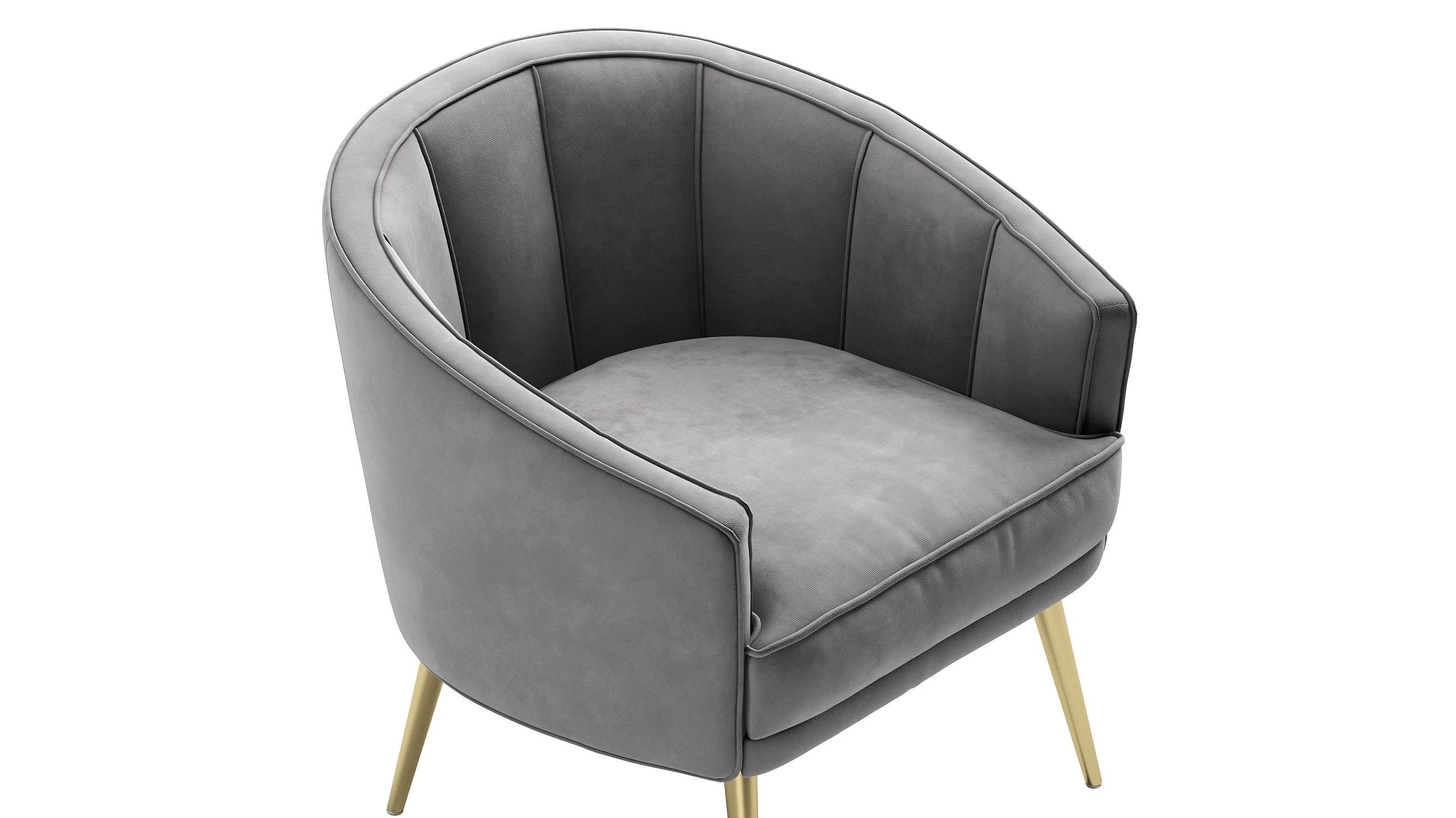 Tania Accent Chair LumiSource 3D model CGTrader