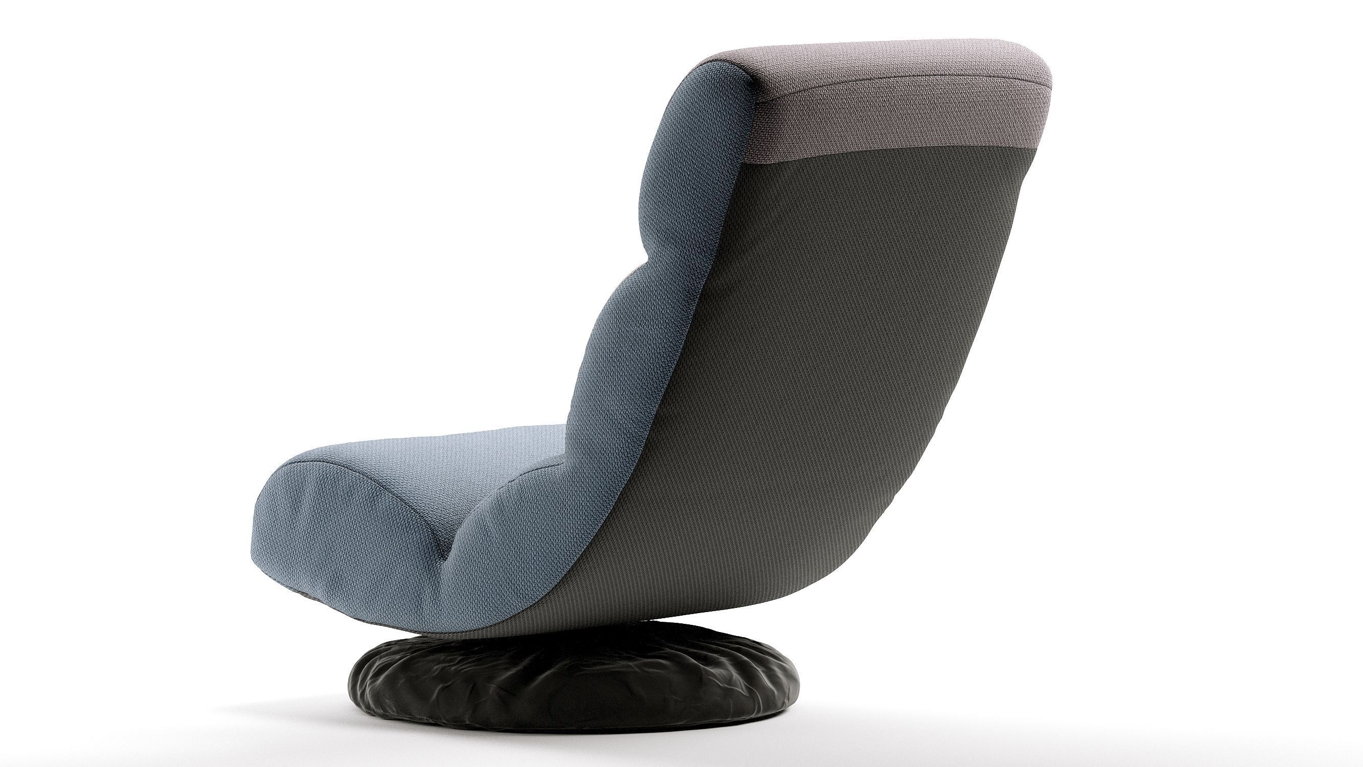 Amazon Basics Swivel Compact Adjustable Foam Floor Chair 3D model