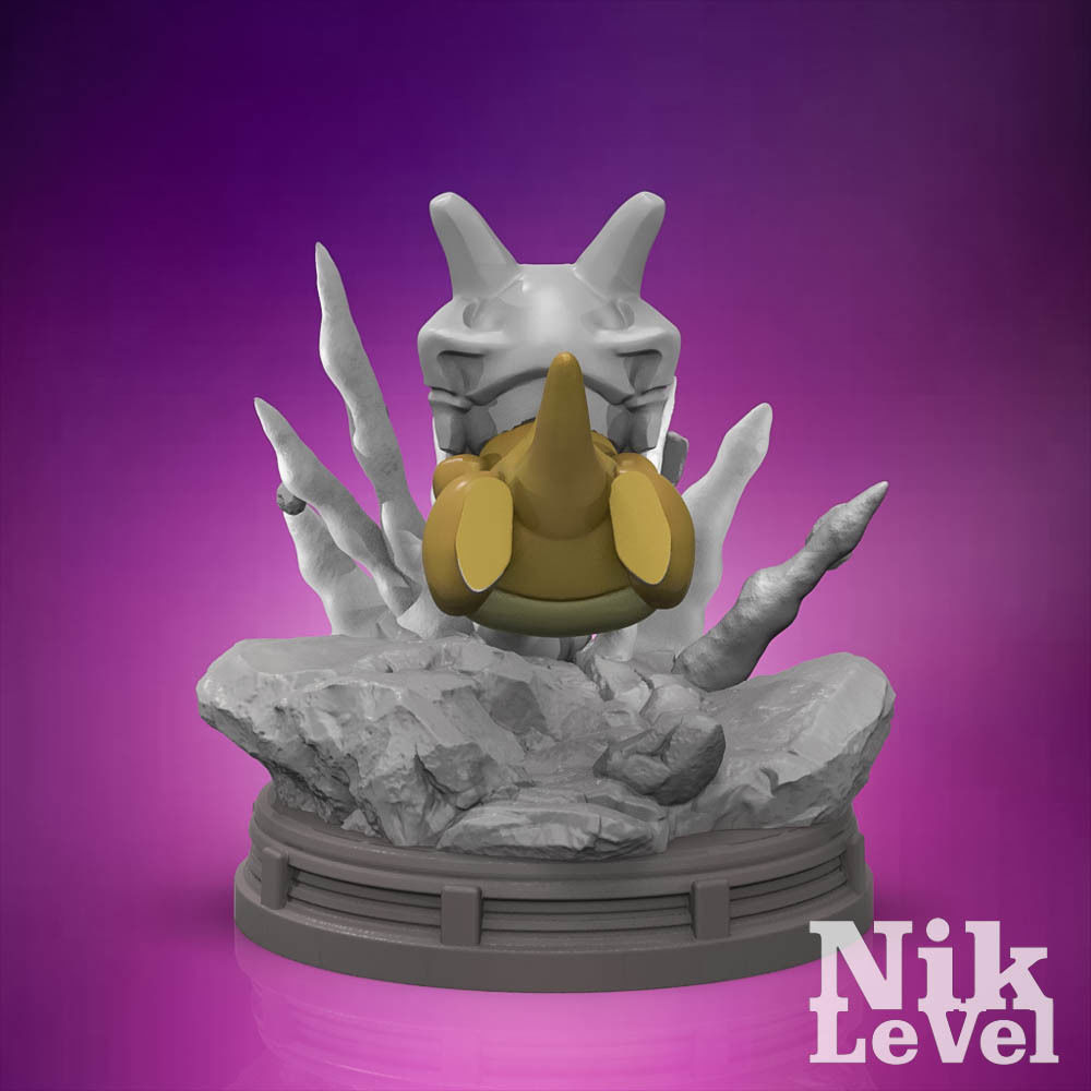 Cubone Pokemon 3D Printable 3D model 3D printable | CGTrader