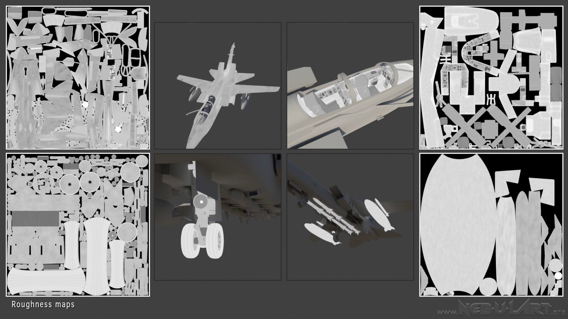 Panavia Tornado ADV F3 3D model rigged | CGTrader