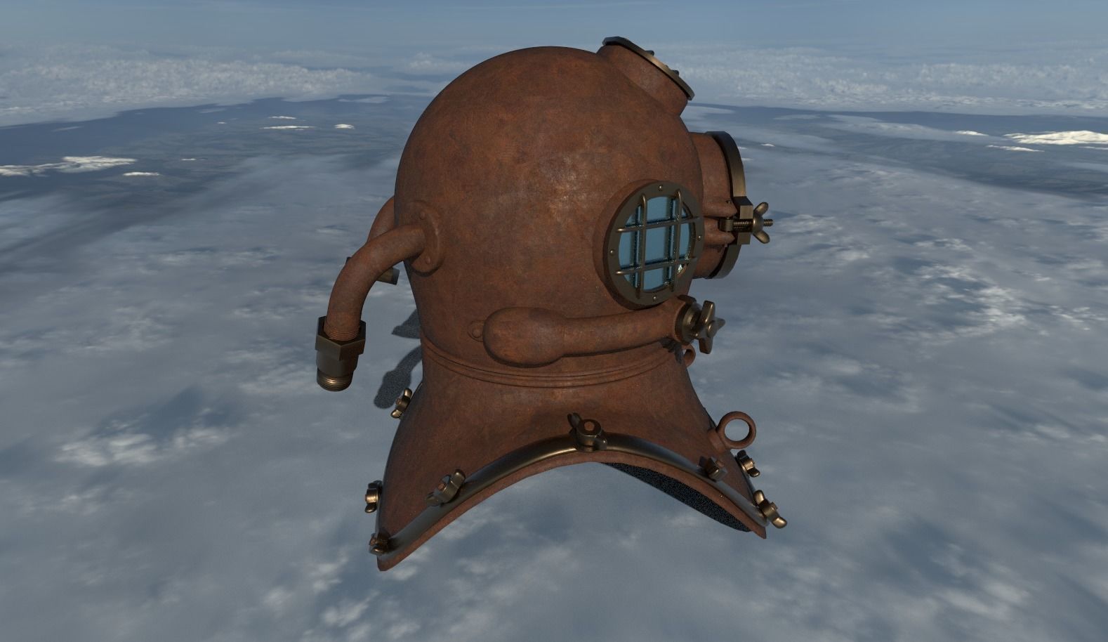 Underwater Scuba Diving Helmet 3d model for 3D print 3D model 3D printable | CGTrader