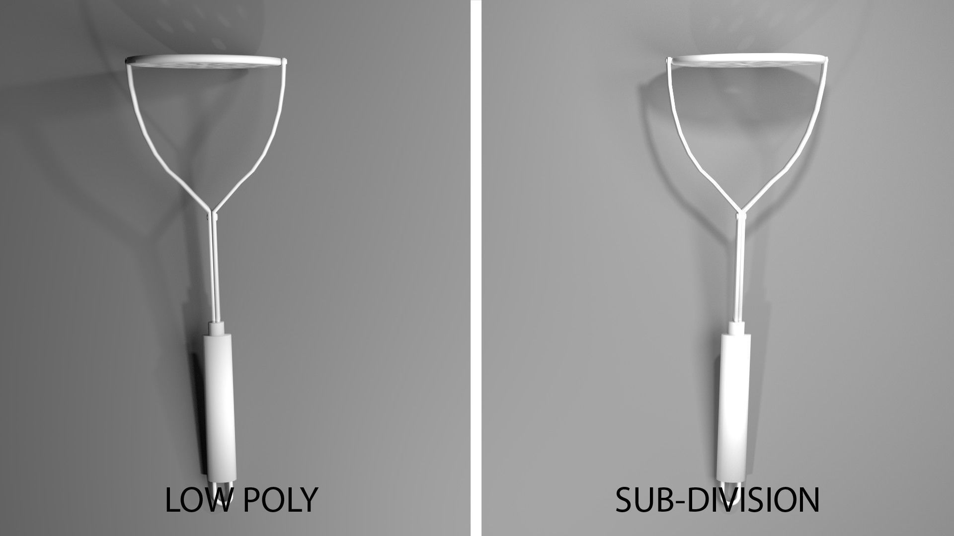 Utensil Solid Pusher 3D model CGTrader