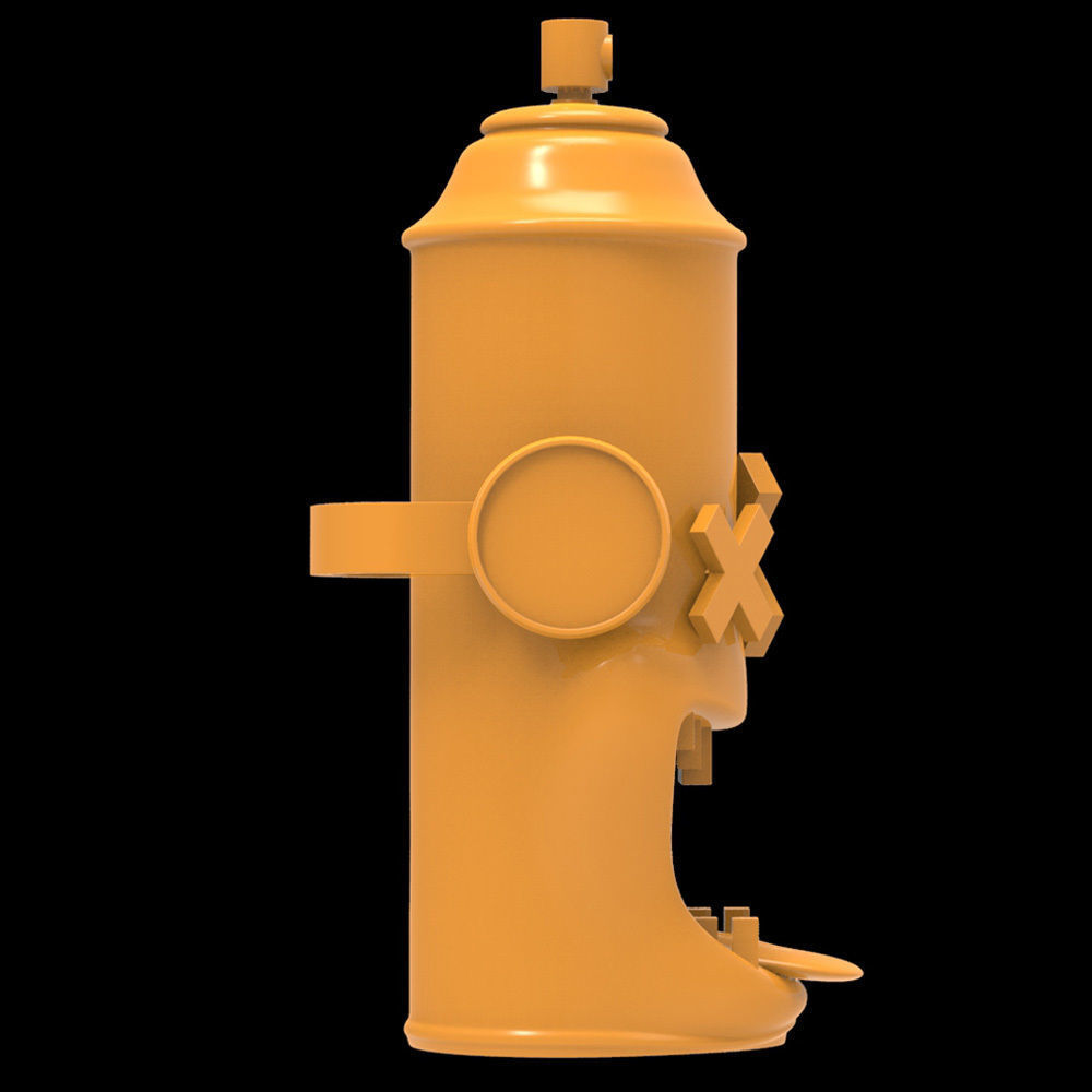 Monster Can 06 3D model 3D printable CGTrader