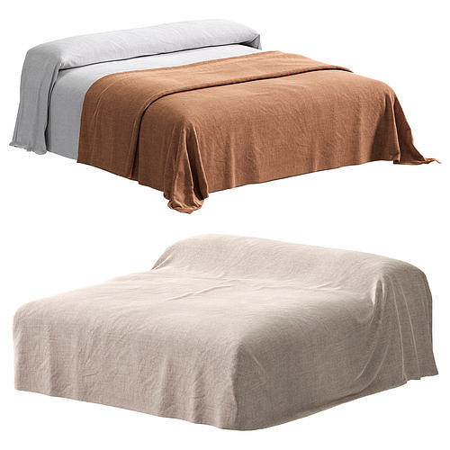 Bed Zara Home 3D model CGTrader